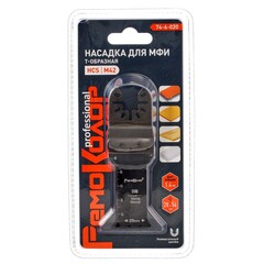 74-6-020 Насадка для МФИ T-образная, зуб 1,4мм, ширина 30мм, длина 54мм (РемоКолор)