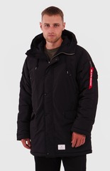 Парка Alpha Industries N-3B Altitude Mod Black (Черная)