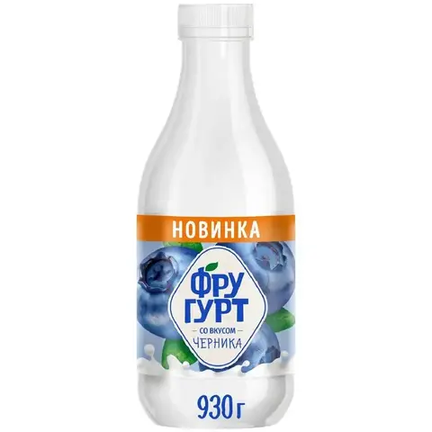 Фругурт Черника 1% 930гр