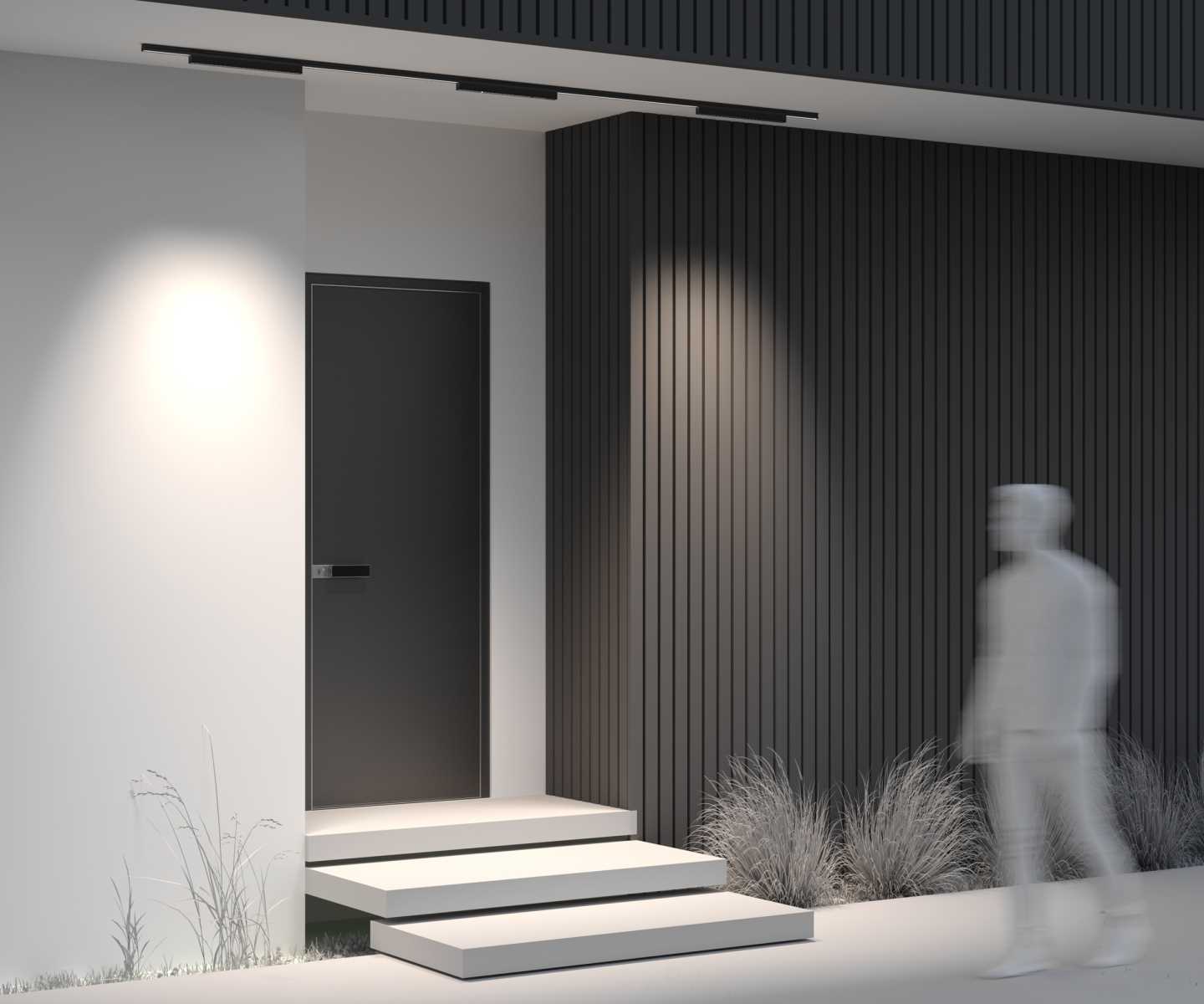 Уличный трековый светильник Maytoni Outdoor O-TR02-2-S-24WB4K