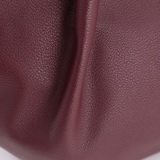 Сумка Саломея 362 гладкий бордо + черный