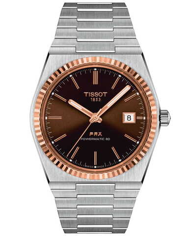 Наручные механические часы Tissot PRX Powermatic 80 Steel & 18k Gold T931.407.41.291.00
