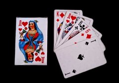 Карты игральные с пластиковым покрытием