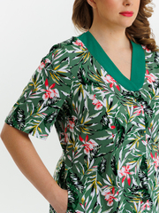 4534 Халат на пуговицах