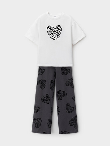 пижама  для девочки  МП 1657/белый Н251