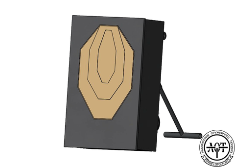 Пулеприёмник мобильный для закрытых тиров БРОНЯ