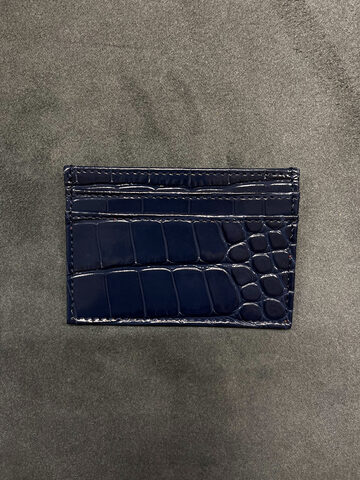 Картхолдер cobalt alligator