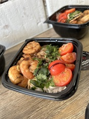 Рисовая лапша с креветками •РЫБОЛЮБОВ•