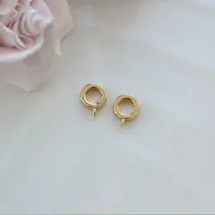 Бейл, держатель для кулона, 9*3 мм, позолота, Б011