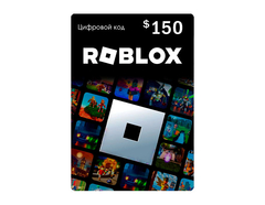 Карта оплаты Roblox 150 USD USA [Цифровая версия] (для ПК, цифровой код доступа)
