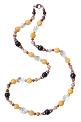 Бусы с жёлтым авантюрином Барбара