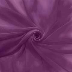 Ткань Шифон, 80 гр/м2, 150 см, Сливовый