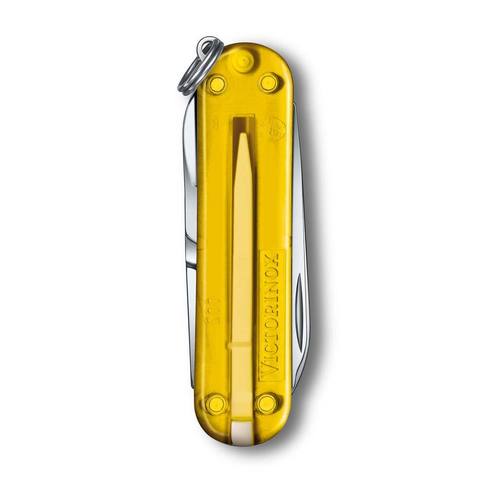 Нож-брелок Victorinox Classic SD Transparent Colors, Tuscan Sun (0.6223.T81G)