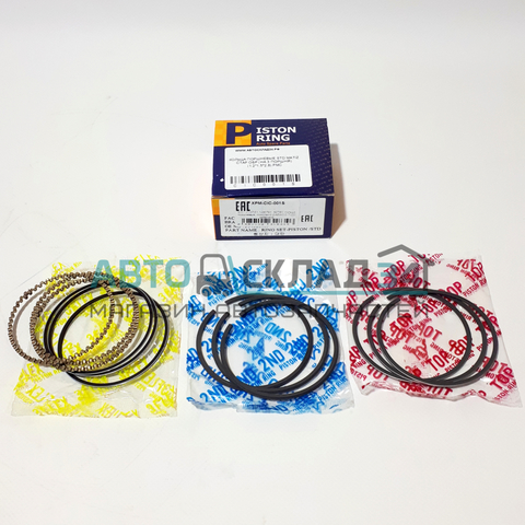 КОЛЬЦА ПОРШНЕВЫЕ STD MATIZ СТАР ОБР (НА 3 ПОРШНЯ) (1,2*1,5*2,8) PMC