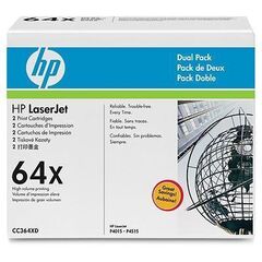 Картридж HP CC364XD - двойная упаковка картриджей для принтеров Hewlett Packard LaserJet P4015 P4515 (Ресурс 2х24000 стр.)
