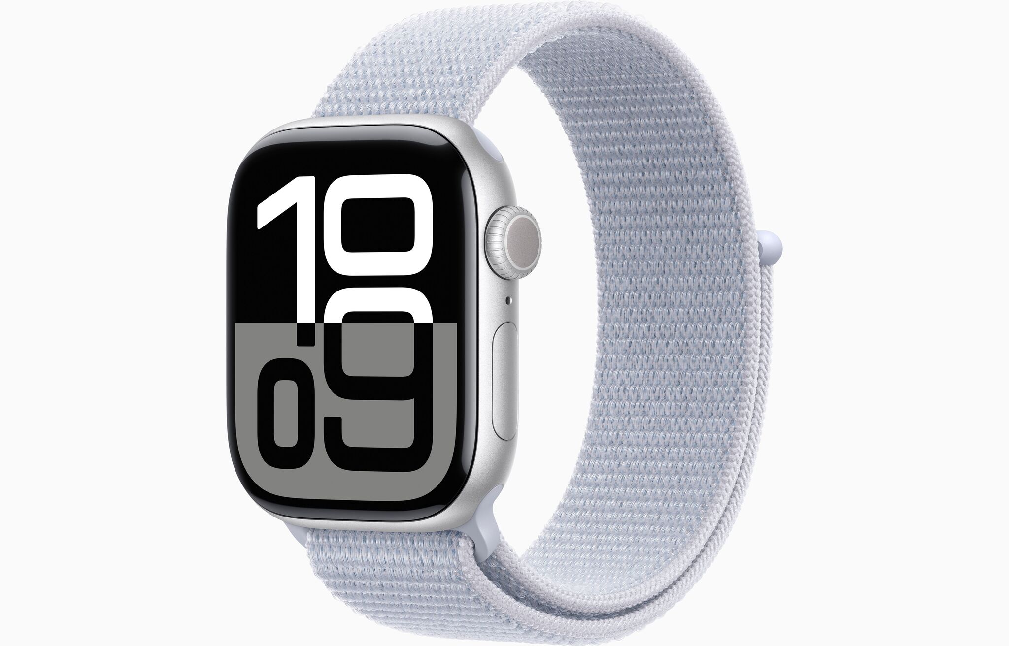 Apple Watch Series 10 42 Silver Textile Sport Cloud Blue
