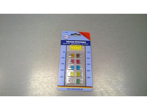 ПРЕДОХРАНИТЕЛИ ФЛАЖКОВЫЕ MINI ALCA