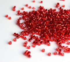 DBM-0602 Dyed Silver Lined Red