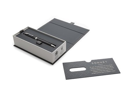 Ручка шариковая Parker Sonnet Core, Matte Black CT SLIM (1931525)