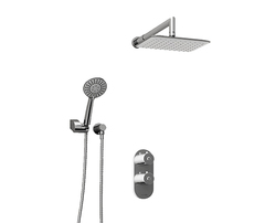 WasserKRAFT A16031 Thermo Встраиваемый комплект для душа с верхней душевой насадкой и лейкой фото