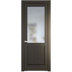 Межкомнатная дверь эмаль Profil Doors 3.2.2PM перламутр бронза остеклённая