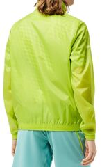 Куртка теннисная Lacoste Tennis x Novak Djokovic Zip Jacket - yellow