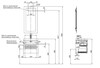 Aquanet 254288 Тумба Беркли 50 белый глянец/дуб рошелье (254288)