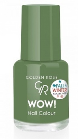 Golden Rose Лак  WOW! Nail Color тон 307  6мл  FALL&WINTER COLLECTION