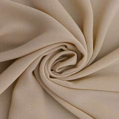 Ткань Креп Шифон, 105 гр/м2, 150 см, бежевый