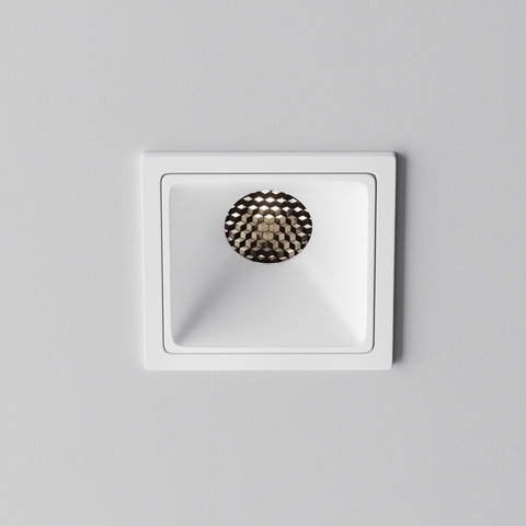 Встраиваемый светильник Maytoni Alfa led DL043-01-10W4K-SQ-W-1