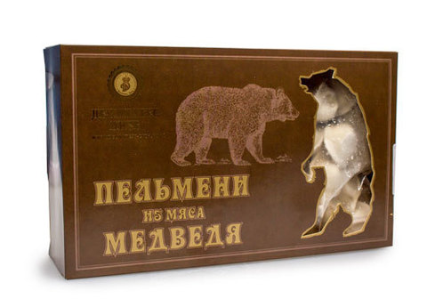 Пельмени с мясом медведя, 800г