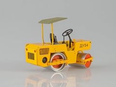 Roller DU-54 Automotive vibrating yellow 1:43 Start Scale Models (SSM)