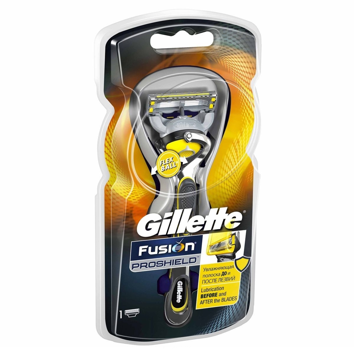 Бритвенный станок Gillette Fusion ProShield с 1 кассетой