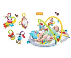 Yookidoo Коврик-шезлонг трансформер развивающий 