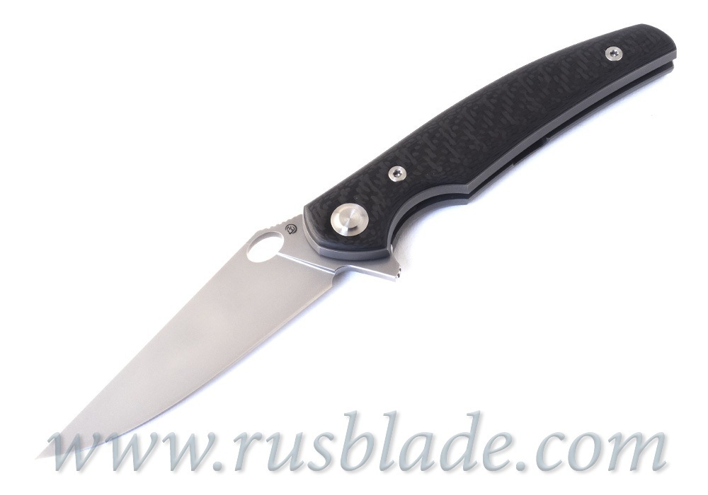 Cheburkov Raven S60V Titanium CF Folding Knife