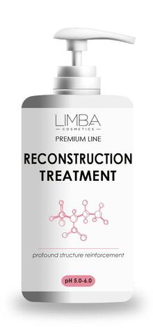 Limba Premium Белковая Подложка - Маска-реконструктор для волос Reconstruction Treatment pH 5.0-6.0