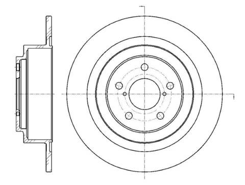 Диск тормозной G-brake  GR-01714