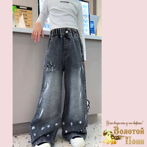 Джинсы подрост д (140-170) 241205-DS13046