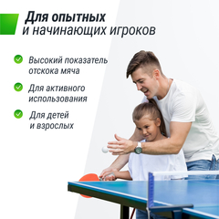 Теннисный стол UNIX Line Simple Indoor 12mm MDF (Blue)