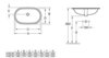 Villeroy&Boch 4162 60 R1 Раковина для установки под столешницу O'Novo CeramicPl 650x400x208