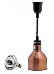 Лампа инфракрасная Hurakan HKN-DL775 черная Бронза