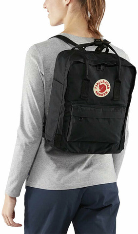 Картинка рюкзак городской Fjallraven Kanken 550 Black - 3