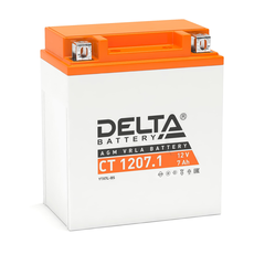 Аккумулятор Delta CT 1207.1 (YTX7L-BS)