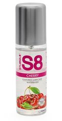 S8 Flavored Lube Cherry, 125 мл – вкусовая водная смазка для оральных ласк