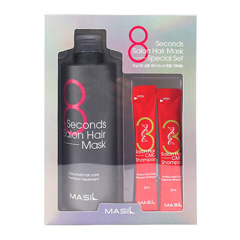 Набор: Masil 8 Seconds Salon Hair Mask Special Set - Набор для быстрого восстановления волос