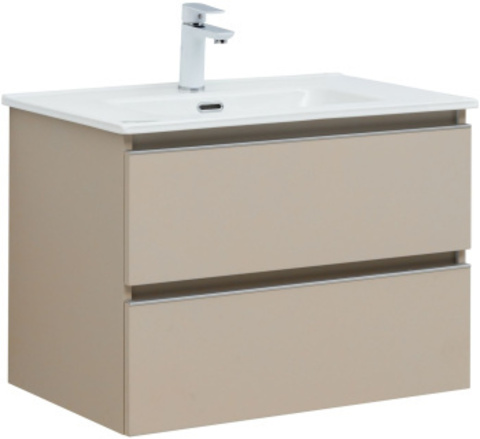 Aquanet 329584 Тумба Вега 70 2 ящ. цв.бежевый (329584)