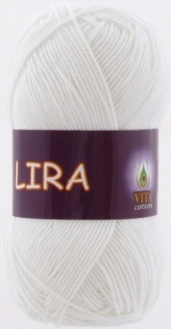 Пряжа VITA cotton "Lira" - (5001-Белый)