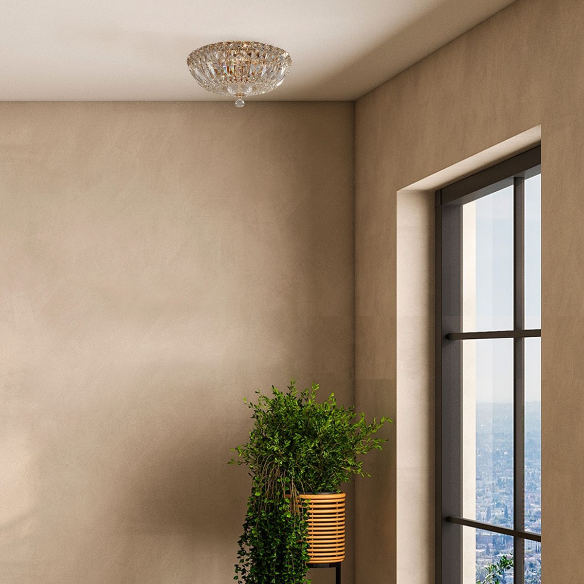 Потолочный светильник Maytoni Basfor DIA100-CL-03-G