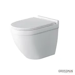 Унитаз подвесной GR-4483 с сиденьем