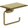 Kludi 25971N0 Kludi 25 971 N0 VELA S держатель бумаги, с полкой, Brushed Gold